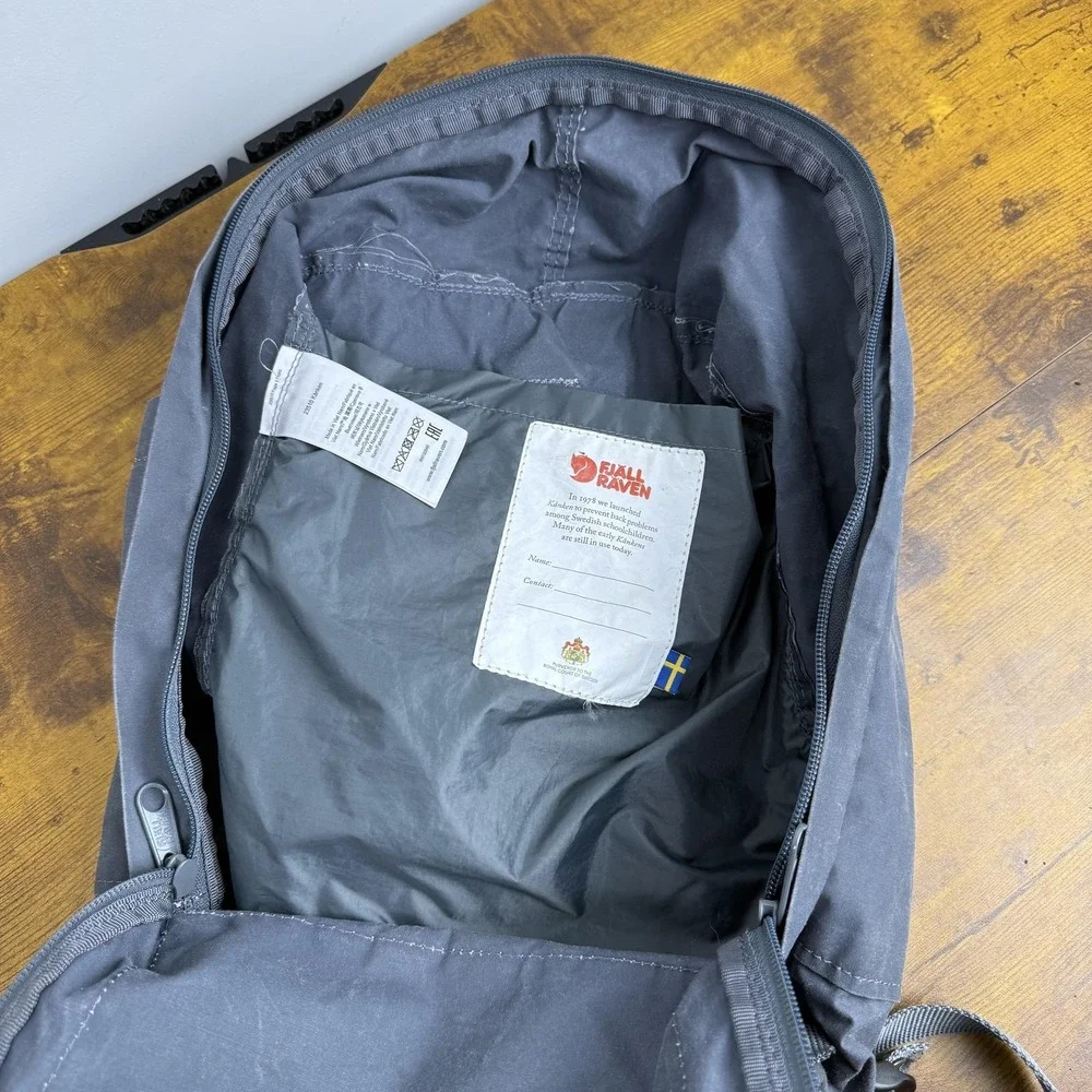 Fjallraven Kanken Gray 15